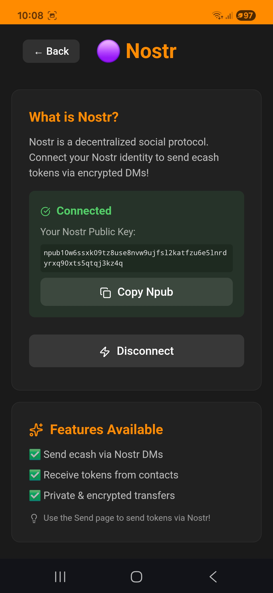 Nostr Integration